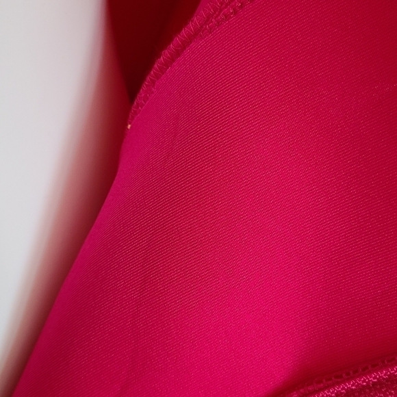 CQ BY CQ Mid Length Barbie Pink Off The Shoulder Cocktail Dress Size Small NWT - Picture 12 of 13